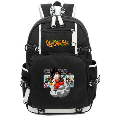 Anime Dragon Ball Canvas Backpack for Boy Girl Back To School Large Capacity Bookbag Student Bookbag Women Travel Bag Mochila