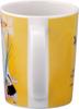 Moomin Tove Jansson Artwork Celebrating Moomin Papa Moomin Scandinavian Mug, 350ml, & Mama, Tableware, Goods, Yellow, MM8007-11