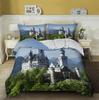 Great Wall King Queen Duvet Cover Old Chinese Building Bedding Set For Teens Adults Architecture 2/3 Pcs Polyester Quilt Cover