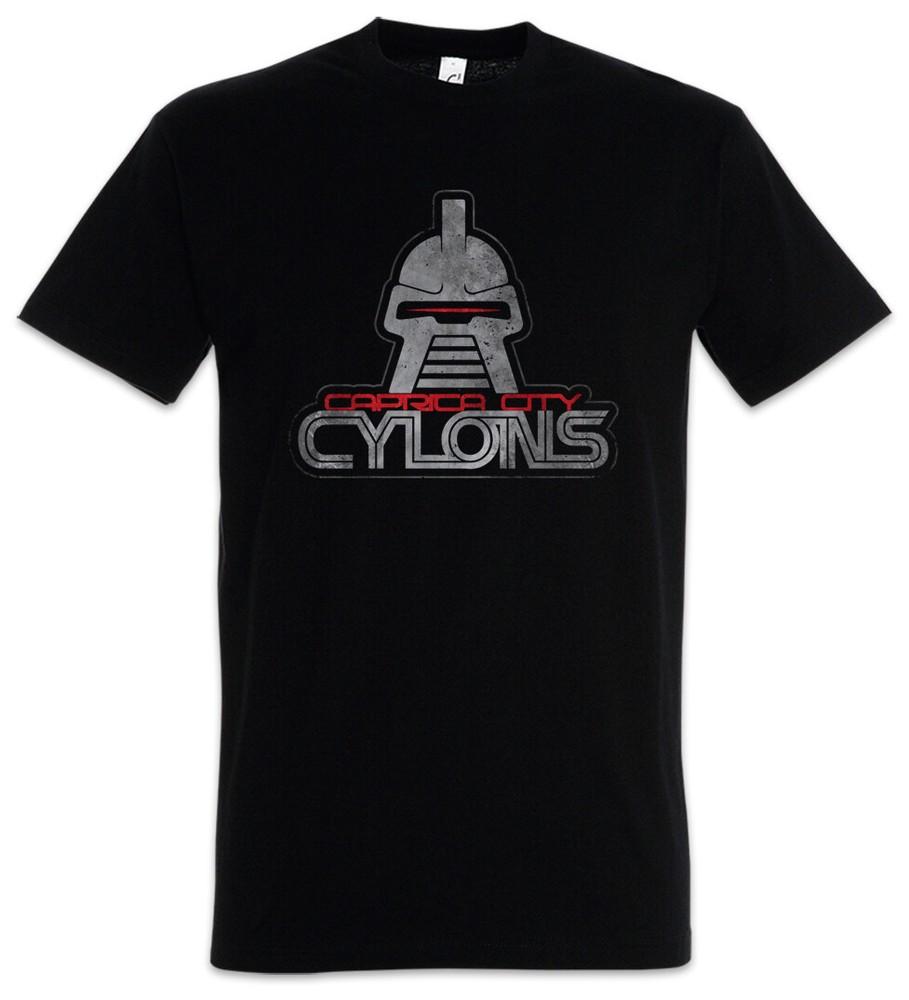

CAPRICA CITY CYLONS T-SHIRT - Battlestar TV Kampfstern Series Galactica S - 5XL 3XL