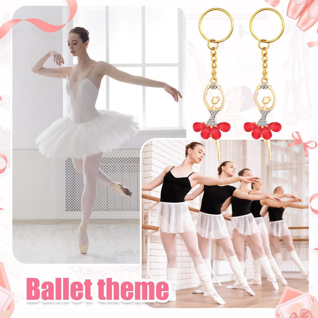 Hot-Selling Children's Ballet Keychain - Dance Performance, Wedding, Birthday Souvenir