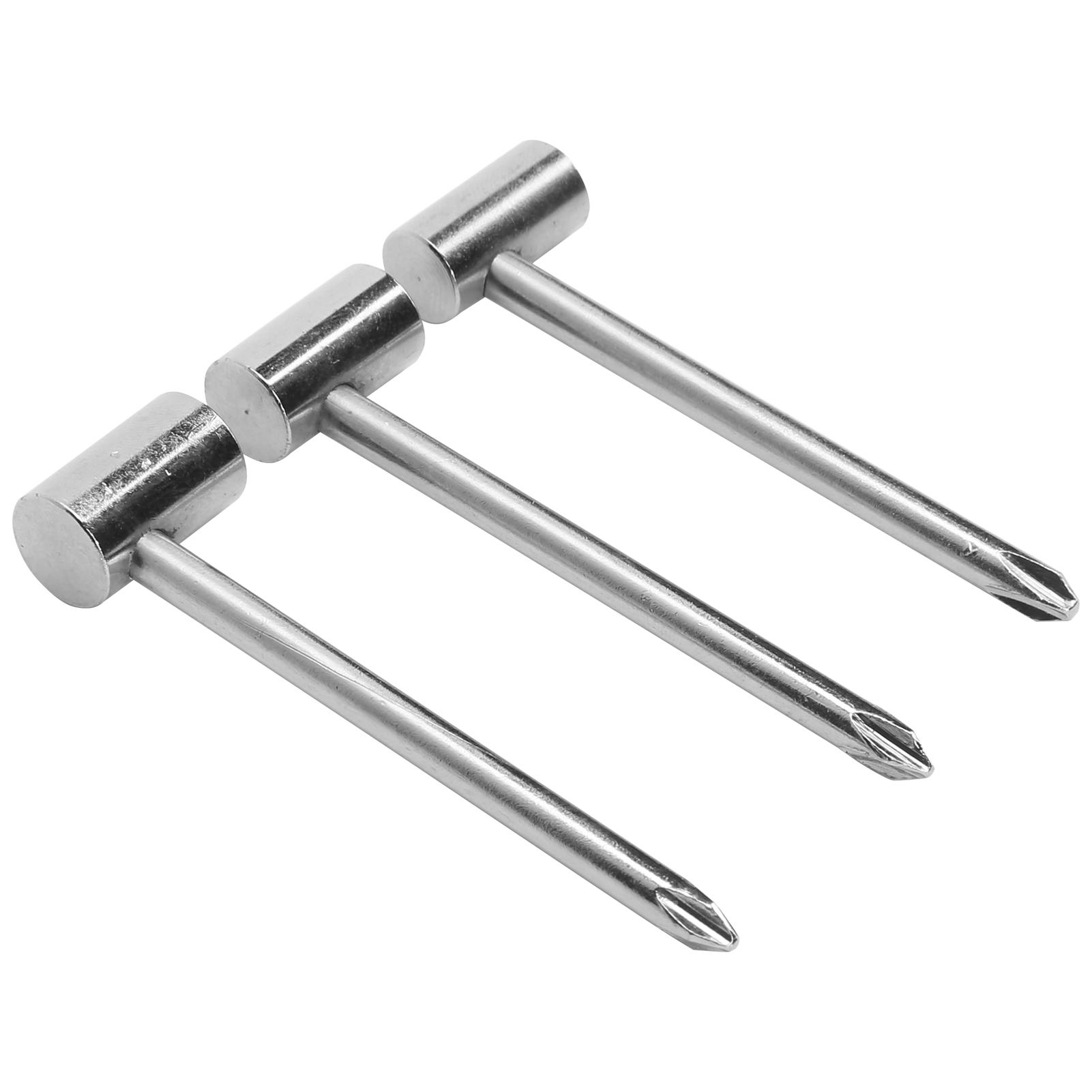 

3PCS Guitar Rod Wrench Iron 7MM / 8MM / 6.35MM Instrument Adjustment Tool