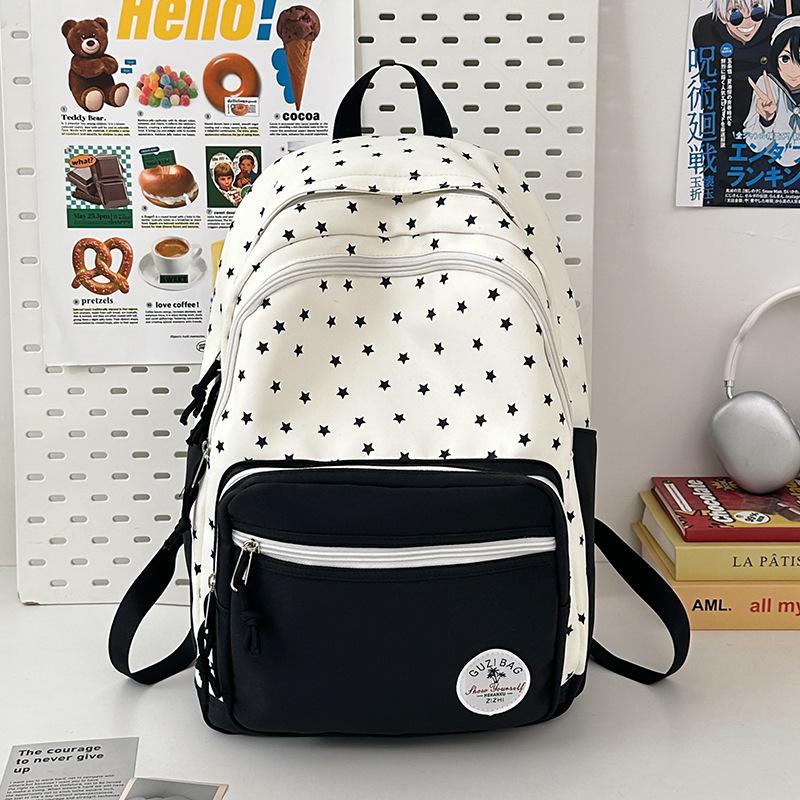Large-capacity Backpack  New Type of Campus Casual Backpack  Simple and Versatile for High School Students  Student Computer Bag  Student Schoolbag