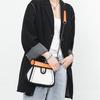 2025 new orange animation two-dimensional cartoon chain women's canvas shoulder bag girl backpack diagonal span bag