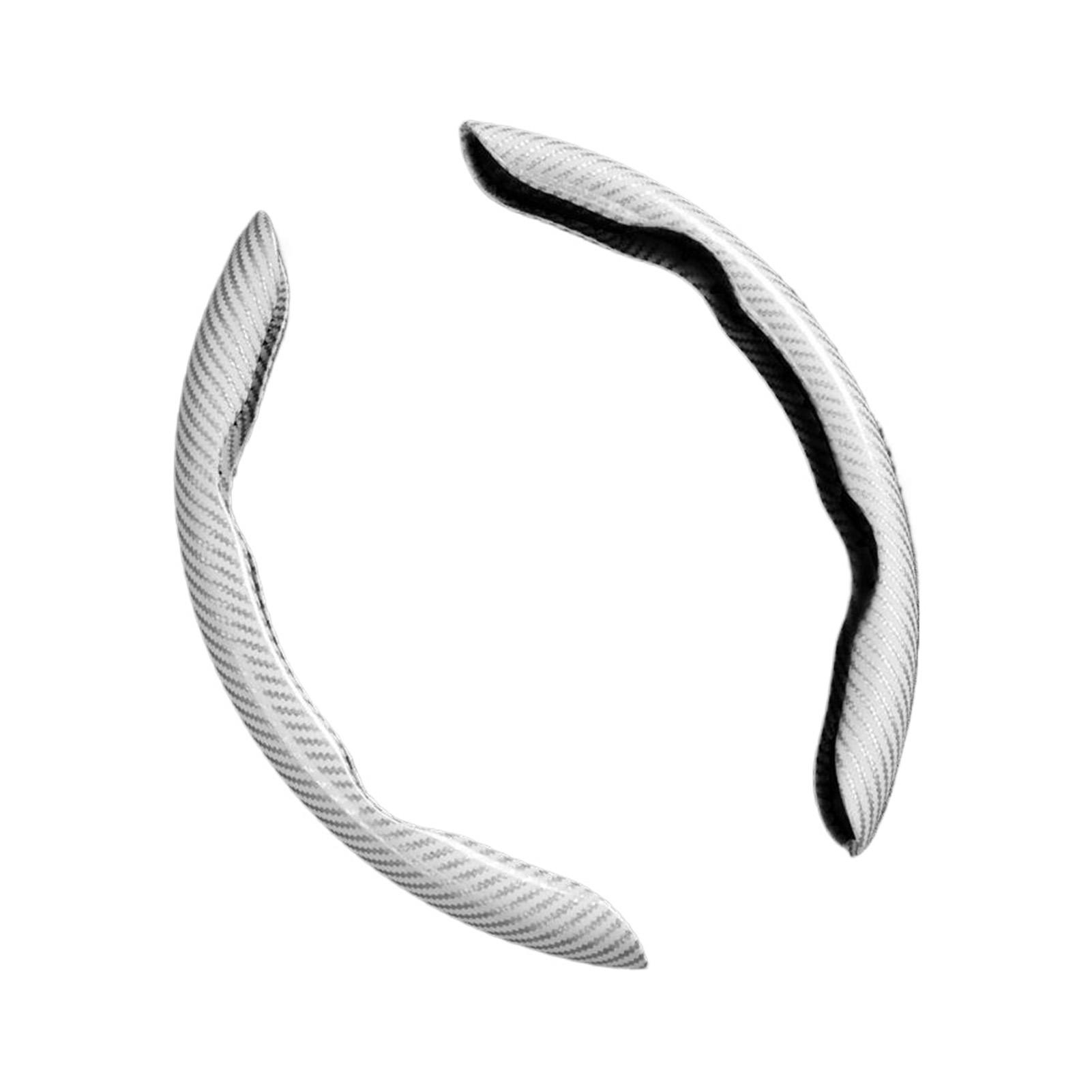 Environmentally Friendly ABS Base Automobile Steering Wheel Cover Odorless High Strength Impact белый