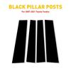 Post Fit Toyota Tundra Pillar 2007- Covers Trim Door Glossy Window Black