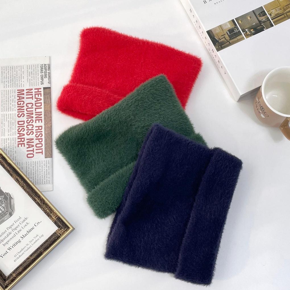 Women's Men's Couple Daily Bodle Horn Beanie Hat