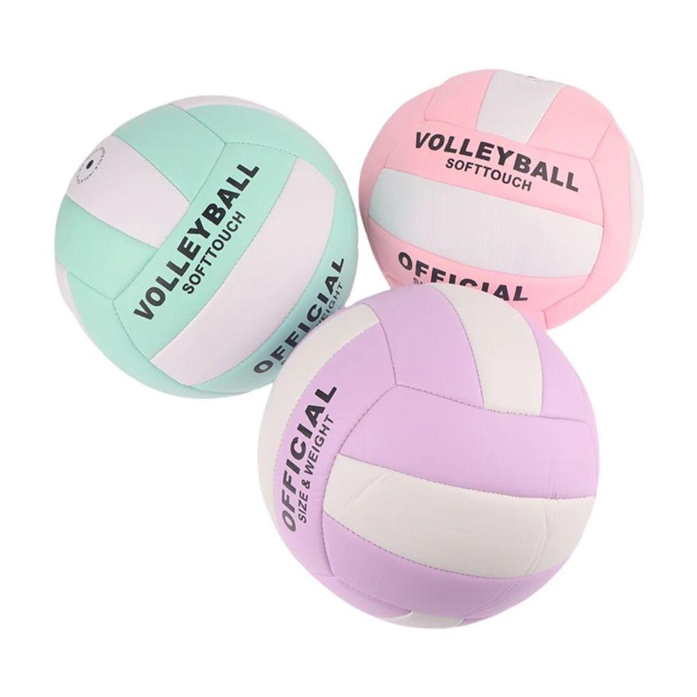 Indoor Practice Size 5 Volleyball Fine Stitching Volleyball Training Ball  Youth Beginners