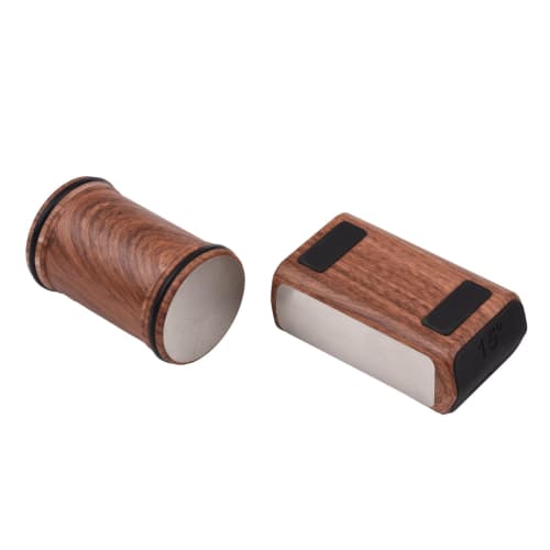 Rolling Knife Sharpener, Removable Rolling Knife Sharpening System with 15- and 20-Degree Magnetic Knife Sharpening Supports, Brown