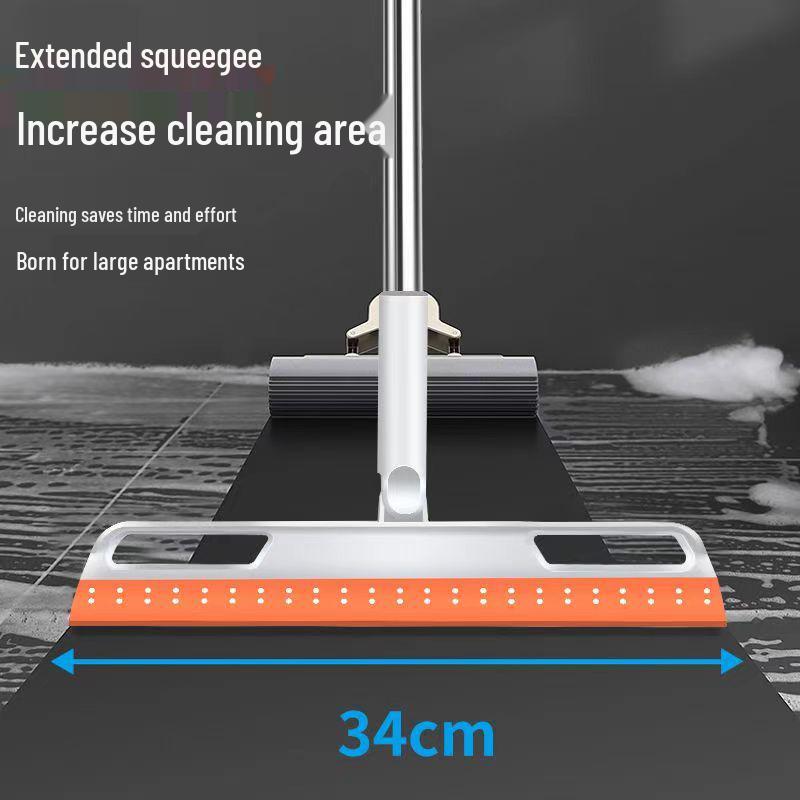 Silicone Magic Broom & Non-Stick Floor Squeegee Mop