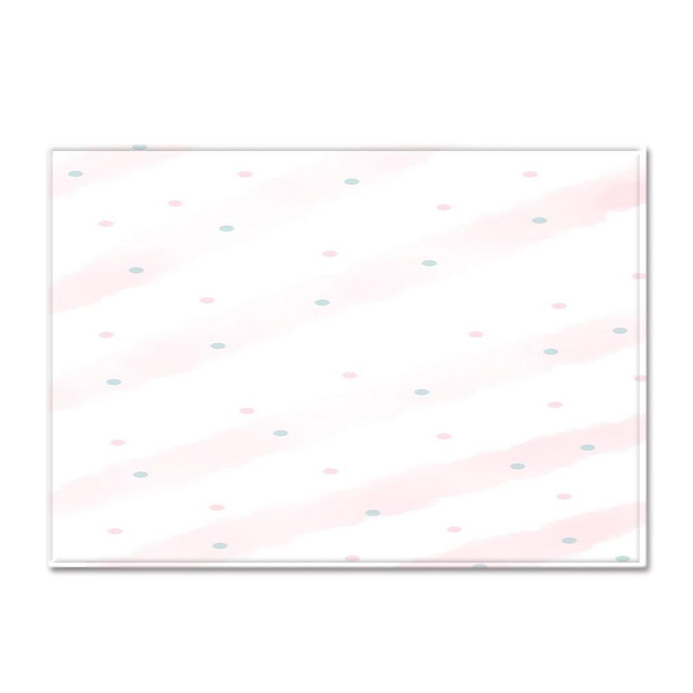 Striped Checked Large Carpet Feather Wind Bedroom Floor Mat