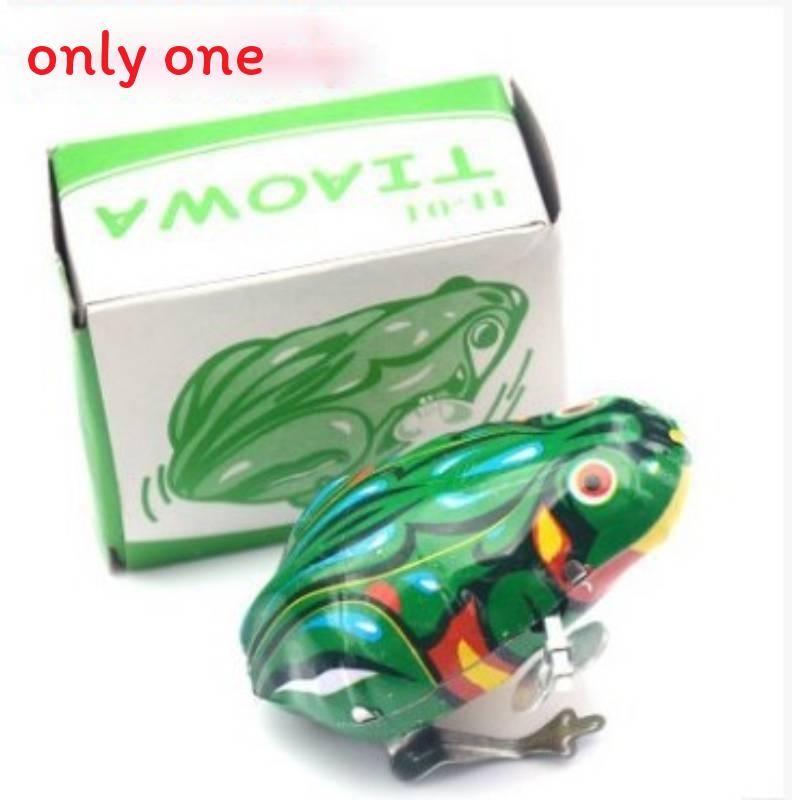 

Nostalgic Metal Jumping Frog Classic Toy Perfect For Childhood Playtime Fun Frog