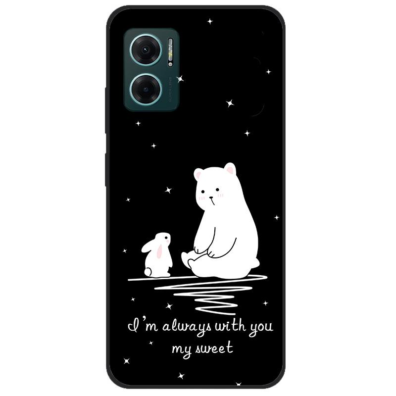For Redmi Note 11E 5G Case 2022 NEW Fashion Lovely Soft Phone Cases for Xiaomi Redmi Note 11E Silicon Back Cover 11 E TPU BumpeR