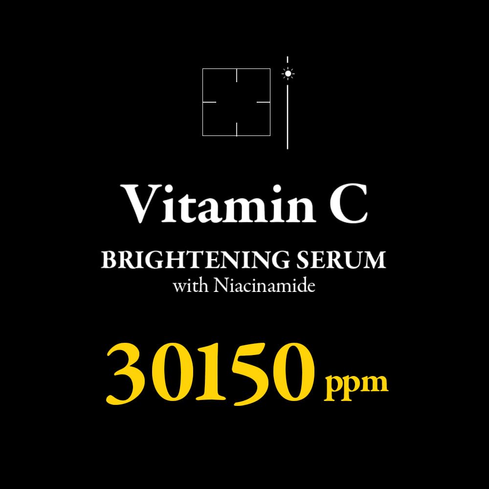 MEDIHEAL OFFICIAL Vitamin C Brightening Serum Serum for Dull Brightening Skin and Moisturizing 40ml, Skin, Texture,