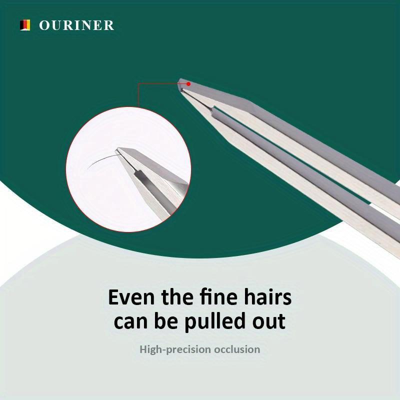 Eyebrow Tweezer Colorful Hair Beauty Fine Hairs Puller Stainless Steel Slanted Eye Brow Clips Removal Makeup Tools