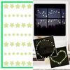 Décor Mural Stickers Muraux Lune Étoile Veilleuse Stickers Muraux Chambre Salon Papier Peint à Décoller et Coller Décor Salon