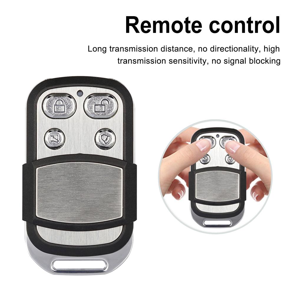 1-5PCS 433mhz Remote Control 4 Button Smart Copy Duplicator Electric Garage Door Gate Remote Cloning Universal Garage Door Gate