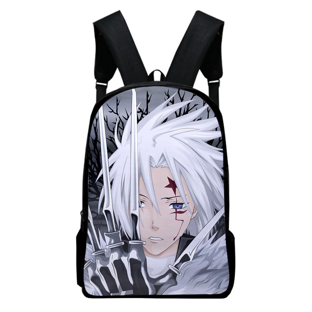 Popular Novelty Cool D.Gray-man Notebook Backpacks Pupil School Bags 3D Print Oxford Waterproof Boys/Girls Laptop Backpacks