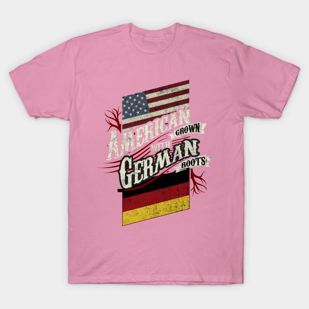 T Shirt Women American Grown With German Roots Harajuku Print Kawaii Tshirt Summer Short Sleeve Female T-Shirt Top Tee