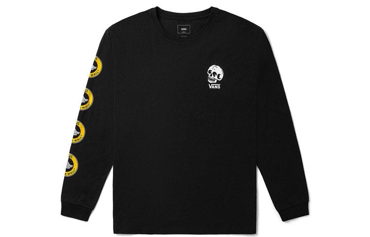 Vans T Shirts Unisex Black Crew Neck Moderate Other VN0A54JLBLK S