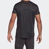 adidas Running Sport T-shirt met korte mouwen Heren Tops Zwart FS9799