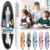 Retractable Fountain Pen No Leak Black Ink Calligraphy Pen 5pcs Refillable Ink Cartridges Office School Supplies Gift Ink Pens