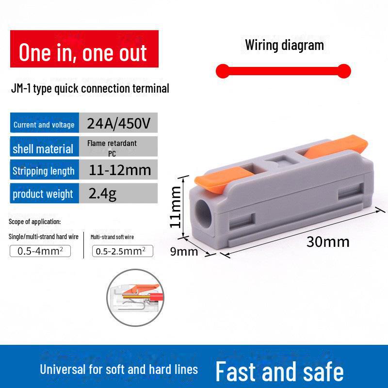 LT-2 Splicing Terminal for Fast Connector Attachment