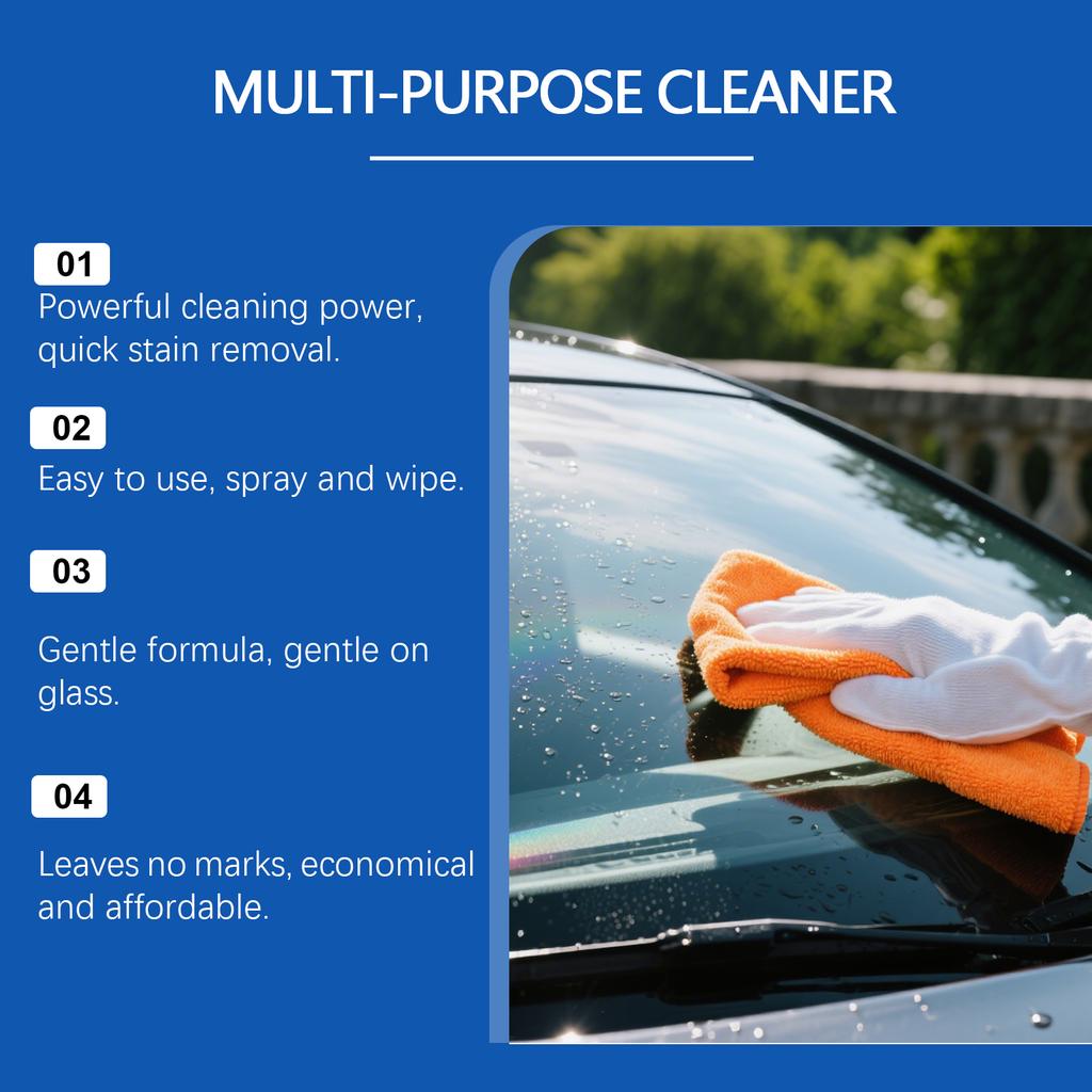 Car Cleaning Spray; Car Glass Cleaner; Car Glass Decontamination Spray(237ml)