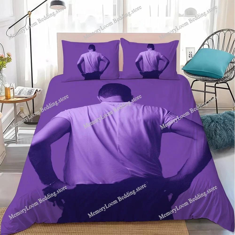 Singer J-Jose Madero Duvet Cover Set Home Style Bedding Soft Laundry Cotton Bed Student Dormitory Gift Home Textileextile