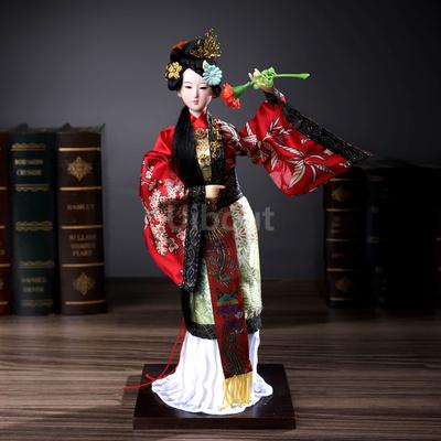 Bonecas Estilo Antigo Boneca Chinesa Criativa da Dinastia Qing Doze Artesanatos de Cabelo Dourado de Sonho na Mansão Vermelha Melhor Presente