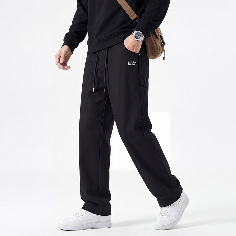 MARK FAIRWHALE Men's Loose Fit Breathable Straight Leg Casual Pants