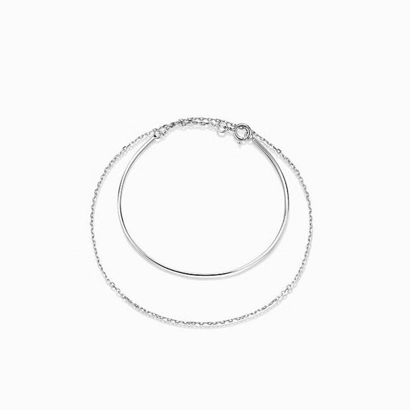 

Браслет «Исчезающий человек» интернет-знаменитости, Дизайн с высоким чувством, Двойной браслет, Женский, Хип-хоп, Холодный ветер