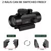 1X40 Red Green Dot Sight Metal Body 5 Bright Levels Durable Anti-Scratch Fit for 11mm/20mm Toy Gun Accessories