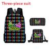 Singing My Monsters Childrens School Bag Three Piece Suit Suitable Gift For