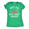 Not an Elf Just Short T-Shirt, Funny Christmas Shirts for Women, Short Girl Elf Tee, Christmas Gift for Her, Stocking Stuffer