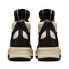 Rick Owens DRKSHDW x Converse TURBOWPN alla Moda Mid-Top Vintage Scarpe da Basket Unisex Nero & Bianco
