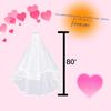 Bachelorette Party Decoration Bridal Shower Rose Gold Backdrop Party Balloon Diamond Ring Balloon Bridal Veil