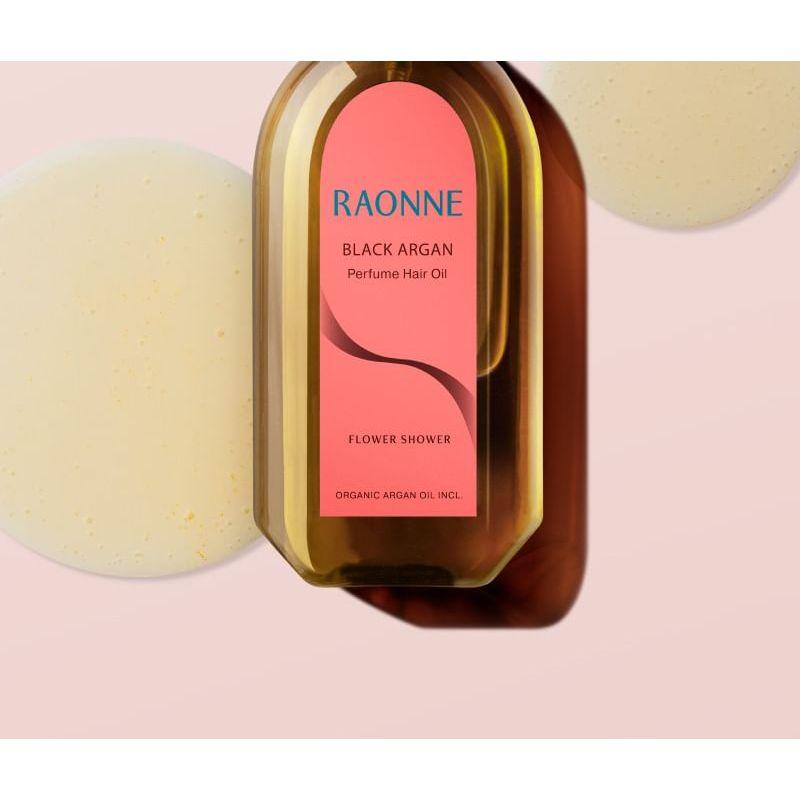 RAONNE - Black Argan Perfume Hair Oil Duo Set - 2 Types