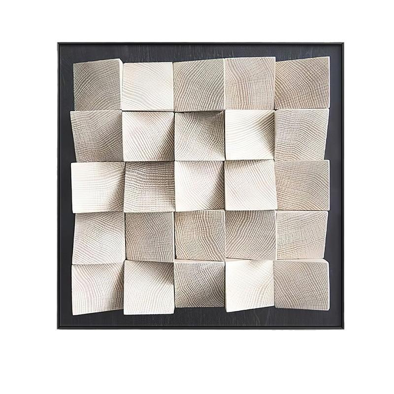 Abstract Restaurant Decorative Painting Modern Geometric Living Room Wall Art 3D Wall Mural Sofa Background Interior Decoration