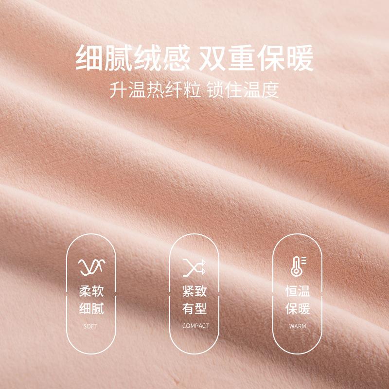Pajamas Women Autumn And Winter Thin Velvet Island Velvet Warm Winter Thickened Coral Velvet Simple Can Be Worn Outside Loungewear