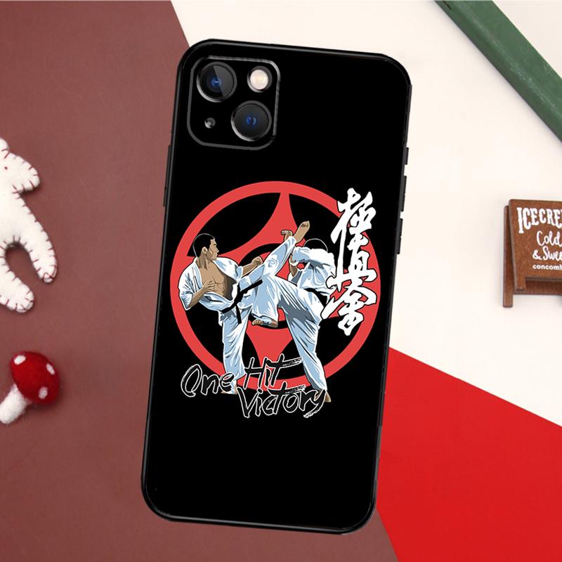 

Kyokushin Karate Symbol Case For iPhone 15 Pro Max 14 13 12 11 16 17 Pro Max mini 15 16 Plus 16e 17 Air Back Cover iPhone 17 Pro