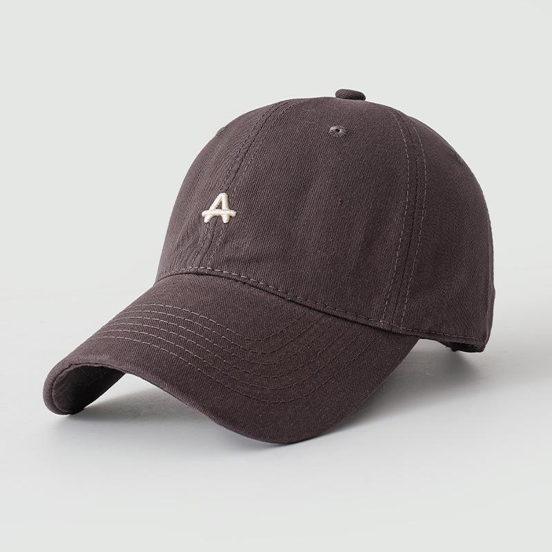 Premium cotton hat women's spring and summer face small soft top baseball cap outdoor sports cap sun hat