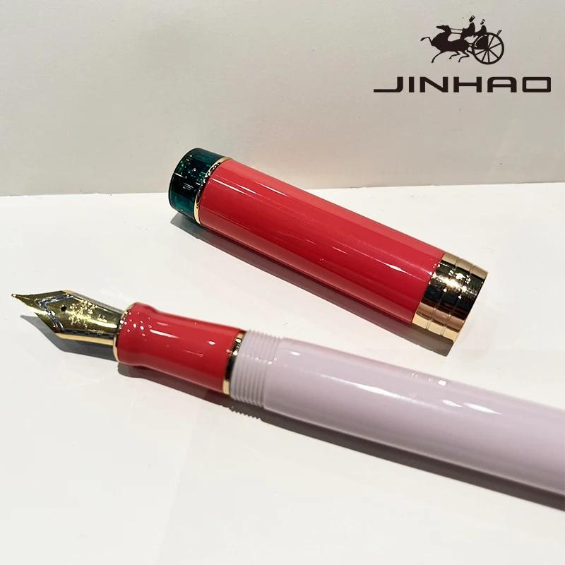 Jinhao Century 100 Elegant Calligraphy Pen, Twist Cap, Fine Nib (M/F/EF) - Ideal for Daily Office Use Fountain Pens Stationery