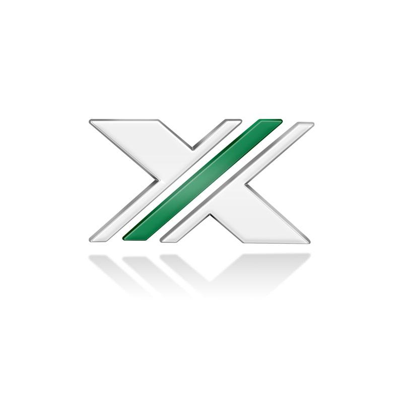 1Pc X XPOWER Logo 3D Metal Exteior Auto Side Trunk Sticker Badge Emblem Car Styling For MG 5 6 7 ZS HS GS 3 TF 5 RX5 GT Accessories