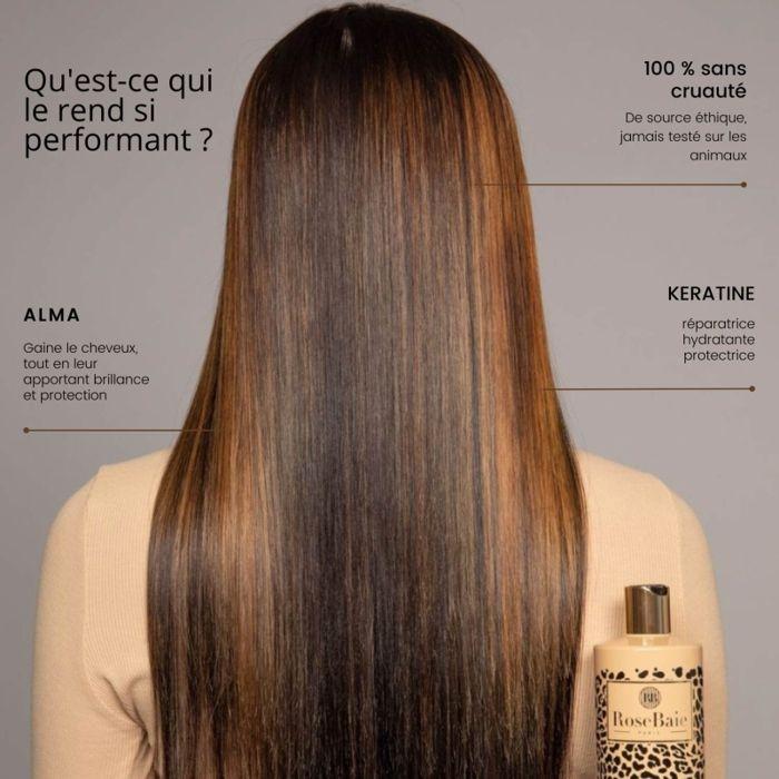 Shampooing Kératine X Amla Rosebaie 500 ml