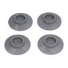 4 Stück Vakuum-Saugfuß-Design Waschmaschinen-Fußpolster Rutschfest Antivibration Lärmreduzierendes Pad