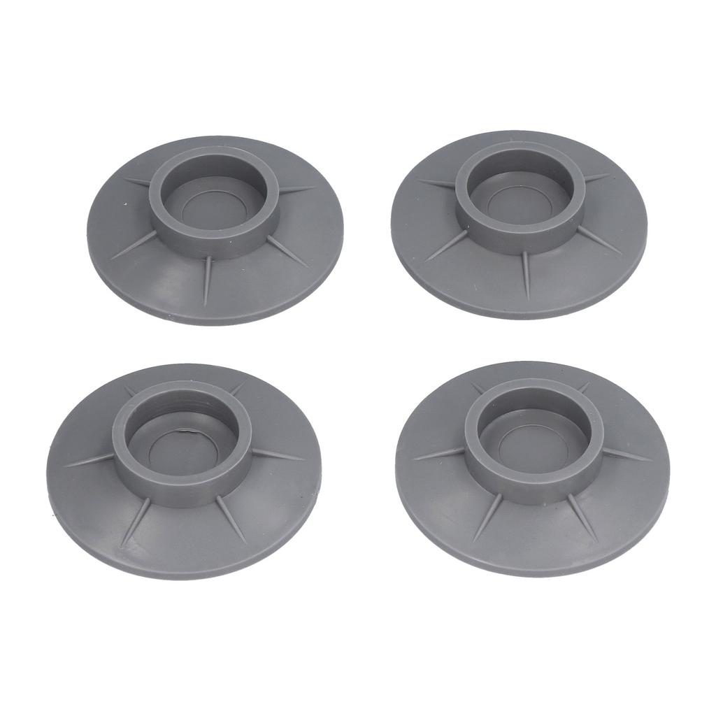 4 Stück Vakuum-Saugfuß-Design Waschmaschinen-Fußpolster Rutschfest Antivibration Lärmreduzierendes Pad