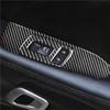 Carbon Fiber Car Windows Switch Control Panel Frame Trim Cover Sticker For Dodge Challenger 2015-2020 Auto Accessories