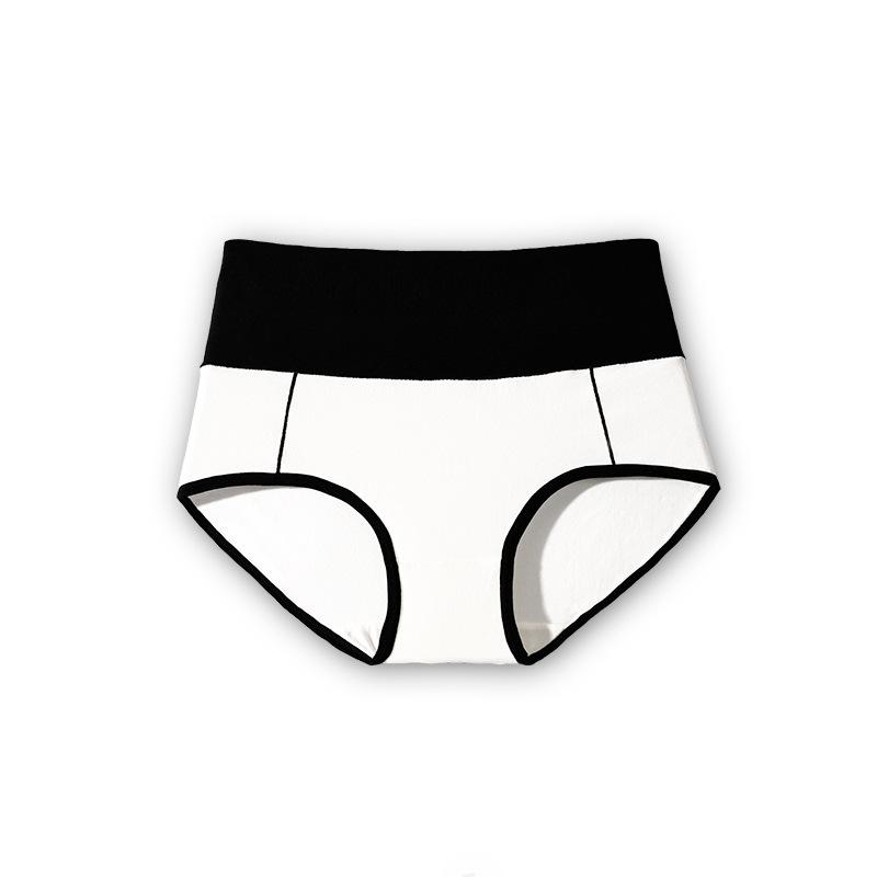English Standard Women'S Underwear High Waist Belly Pure Cotton Briefs Mulberry Silk Antibacterial Large Size Underwear Women