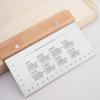 1PC Stainless Steel Wooden Handle Baking Flour Cutting with Graduated Kitchen Tools Noodle Cutter Cream Scraper